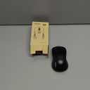 TECKNET Bluetooth Mouse, [ USB + BT1 + BT2 ] Wireless Mouse for Laptop, Silent Click, Ergonomic Design, 4800 DPI Computer Mice Wireless, Dual Mode for Laptop, Computer, iPad, MacBook (Black)