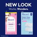 Bior Nose+Face Blackhead Remover Strips, Deep Cleansing Strips for Nose, Chin, or Forehead, Instant Blackhead Removal and Pore Unclogging, Oil-free, Non-Comedogenic Use, Value Size 24 Count