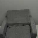 Toddle & Kids Chair,2-in-1 Soft Toddler Couches that Fold Out,Toddler Chairs Comfy 1-3 Years Old,Convertible Sofa to Lounge,Grey