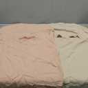 Gerber Baby Unisex Muslin Burp Cloths 2-Pack, Pink&Beige, Large Size 20" x 10"
