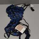 Czzlgjay Lingerie for Women Sexy Lace Babydoll Teddy Bodysuits Strap Underwear One-Piece Pajama (Blue, X-Large)