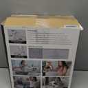 AboveTEK Kindle Pillow Stand, Magnetic iPad Holder for Bed with Snack Bowl, 360 Adjustable Soft Tablet Lap Pillow for Reading, Compatible with Kindle, Tablet, Phone, Ideal Cozy Gift for Family(Gray)