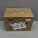 6 Pack Matte Black Door Handles, Keyless Interior Door Knobs, Privacy Door Lever Locksets for Bedroom Bathroom, Heavy Duty Square Door Lock (2.0lb), Reversible for Left & Right Handled Doors