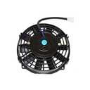 A-Team Performance Universal 8-Inch High Performance Radiator Cooling Fan - Type 120021 12V 1700 CFM Black - Reversible Flat Blades & Battery-Operated Cooling Fan