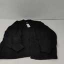 LILLUSORY Womens Oversized Cardigans Soft Knit Cardigan Sweater with Pockets (Large, Black)