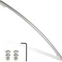 Fits for GE Refrigerator Freezer Door Handle Replacemen WR12X23646 | Replace for AP5958539 4182313 PS11699570 WR12X11015 for ge Stainless Steel refrigerator parts DFE28J GFE26 GYE22 PFE28 Series