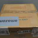 Darkaway Ceiling Light Fixtures Flush Mount Indoor Outdoor Ceiling Light with Water Ripple Glass Shade for Hallway Kitchen Bedroom Porch Living Room Bronze Finish (11inch)