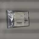 BESTTEN 3Gang Combo Metal Wall Plate with Ｗhite or Clear Plastic Film, 1Blank/2Toggle, Standard Size, CorrosionResistant Stainless Steel Light Switch Cover, Brushed Finish, 2 Pack, Silver