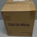 Automatic Motion Sensor Bathroom Trash Can with Lid, 2.8 Gallon Touchless Trash Garbage Bin Small Mini Trash Cans Trashcan -White