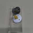 Bibs Colour Pacifier 2-Pack | BPA Free Soother, Round Nipple. Natural Rubber Latex, (Baby Blue / Iron)