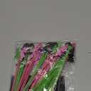 24 Pcs Witch Party Supplies Pink and Green Acrylic Drink Stirrers 5.9 Inch Reusable Swizzle Sticks Bulk for Cocktails Coffee Bar Weddings Events Birthday Party Decoration