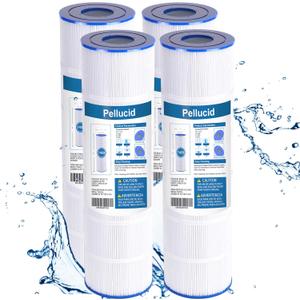 Pool Filter Compatible with Jandy CL340, CV340, PJAN85, Ultral-A8, Unicel C-7459, Filbur FC-6405, Filbur FC-0800, A0557900, R0554500, 4X85 sq.ft Filter Cartridge 4 Pack
