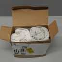 2Pack Mini Crib Sheets Fitted  38x26 Pack N Play Sheets for Pack and Play Mattress, Organic Cotton, Soft & Breathable Playard Bedding, Neutral Mini Toddler Bed Cover for Boys, Girls (Elly)