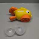 Interactive Dog Puzzle Toys Treat Dispenser Dog Toys, Duck Shape Slow Feeder for Small Medium Dogs Eenrichment Toys, Promotes IQ Training Reduces Bloating Anti Gulping for Dogs and Cats