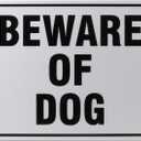Be Ware of Dog Sign Reflective Signs 11 X 8 Inch Rust Free 40 Mil Aluminum Sign