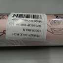 WRAPAHOLIC Jumbo Wrapping Paper Roll - 24 Inch X 100 Feet Jumbo Roll Rose with Silver Foil Design, Perfect for Wedding, Birthday, Holiday, Baby Shower and More Occasions
