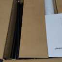 Qaubauyt Smart LED Floor Lamp with APP Control & RGB Colors - Dimmable Standing Lamp for Living Room, Bedroom, Gaming - Remote, Timer, 9W Bulb Included, 67" Modern Tall Lamp (black pole + white shade)