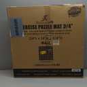 ProsourceFit Weaved Pattern Extra Thick Exercise Puzzle Mat -inch, EVA Foam Interlocking Tiles for Protective, Cushioned Flooring for Home and Gym Equipment; Black, 24 SQ FT, 6 Tiles