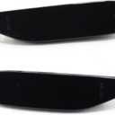 Smoked Dynamic LED Side Marker Turn Signal Repeater Indicator Light for Cayenne for 958 for 92A 2011-2014 Car Front Lamp Dynamic Turn Signal Light(Dynamic Crystal)