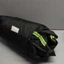 Rosefray Full Enclosed Motorcycle Cover, 600D Waterproof Motorcycle Cover Outdoor/ Indoor UV Resistant with Reflective Strips Fits Length up to 86.6" Motorcycles Yamaha Honda Harley Suzuki Blackgreen