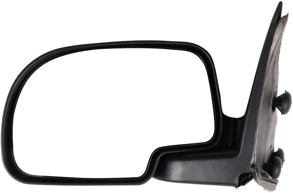 SCITOO Side View Mirror Driver Side Mirror Compatible with 1999-2007 For Chevy Silverado Pickup 2001-2006 For Chevy Tahoe For GMC Sierra Pickup For GMC Yukon XL GM1320230