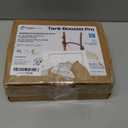 Cash Acme 3/4 Inch Tank Booster Water Heater with Thermostatic Mixing Valve, Temperature Gauge, Braided Hose, Domestic and Commercial Application, PEX Pipe, PE-RT, CPVC, Copper, 24644