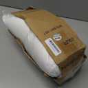 Cervical Pillow for Neck Pain Relief, Cooling Contour Memory Foam Pillows Support Odorless Ergonomic Neck Pillow Adjustable Orthopedic Bed Pillow for Side Back Stomach Sleeper,1 Pack (Queen, White+ Grey)