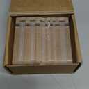 Acrylic Name Card Holder 10 PCS Acrylic Place Card Holder, Clear Acrylic Sign Holder Table Number Holder with Blocks for Sign /Name /Menu /Numbers