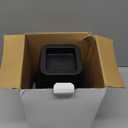 ANNKUT 6 Inch Heavy Duty Bed Risers, Furniture Risers for Desk, Chair, Table or Sofa, Couch Lift Risers, Supports up to 2200 lbs per Leg(4 Pack Black)