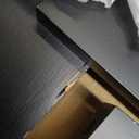 HOOBRO 39.3'' Bamboo Dining Bench, Farmhouse Kitchen Table Bench, Kitchen & Living Room Furniture, Easy to Assemble, Sturdy and Stable, Black BK03CD01G2