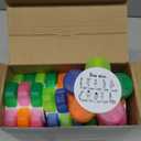 20 Pcs Petal Highlighters Bulk with Bible Verses Christian Gifts for Students from Teachers 5 in 1 Watercolor Highlighter Brush Tip Affirmation Awards Sunday School