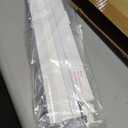 Lazblinds TDBU Cellular Shades, 33.5" W X 48" H, White