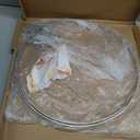 24 Inch Ceiling Drapes Hanging Kit, Stainless Steel, for 6 Panels