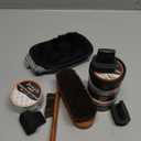 15Pcs Shoe Care Kit, Shoe Polish Brush Cleaning Kit Black Brown Neutral Oil Gentle Care for Shoes, Leather Boots Care Shoe Shine Kit with Men & Women