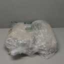 Living Room Semi Sheer Curtains 90 Inches Long 2 Panels Set, Natural Thick Linen Pinch Pleated Curtains Taupe Country Rustic Light Filtering Drape with Hooks Ceiling Track for 88inch Window W40 xL90