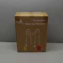 Folding Narrow Walker for Seniors – Width & Height Adjustable Walker, Lightweight Standard Walker for Elderly, Walkers for Seniors, Disabled, Bariatric