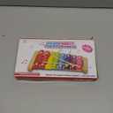 LOOIKOOS Xylophone for Kids Wood Xylophone with 2 Mallets Educational& Preschool Learning Baby Percussion Wooden Musical Instruments Toys for Boys and Girls