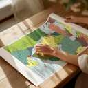 3 x Middle East CIA Map - Iraq Iran Israel Political 2003 Wall Poster - Palestine, Gaza Strip, West Bank, Lebanon War -Unframed Home Schooling Classroom (16"x19")