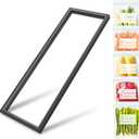 UPGRADED 241786009 241786013 Refrigerator Door Gasket Replacement Compatible with Frigidaire Electrolux Refrigerators, Replaces AH2581497 PS2581497 Side-By-Side Refrigerator Fresh Food Door Seal