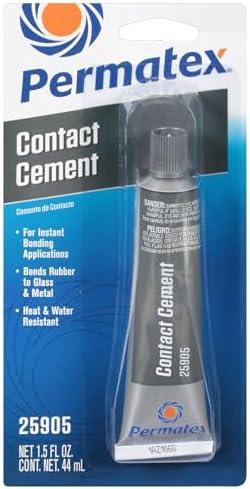 Permatex 25905 Contact Cement, 1.5 oz., 1.5 Ounce And Car