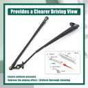 YUXIVCNE 85211-52520 Front Windshield Wiper Arm Compatible with Toyota Vitz NSP130 2013-2017 for Right-Hand Drive Only, Passenger Right Side Wiper Arm Replace 8521152520 85211 52520