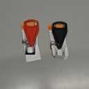 Portable Door Lock 2Pack Extra Lock for Additional Privacy and Safety in Home,Hotel and Apartment,Prevent Unauthorized Entry,Protect Family Security in Traveling,Home,Bedroom,Hotel,Apartment,AirBNB (Red&Black)