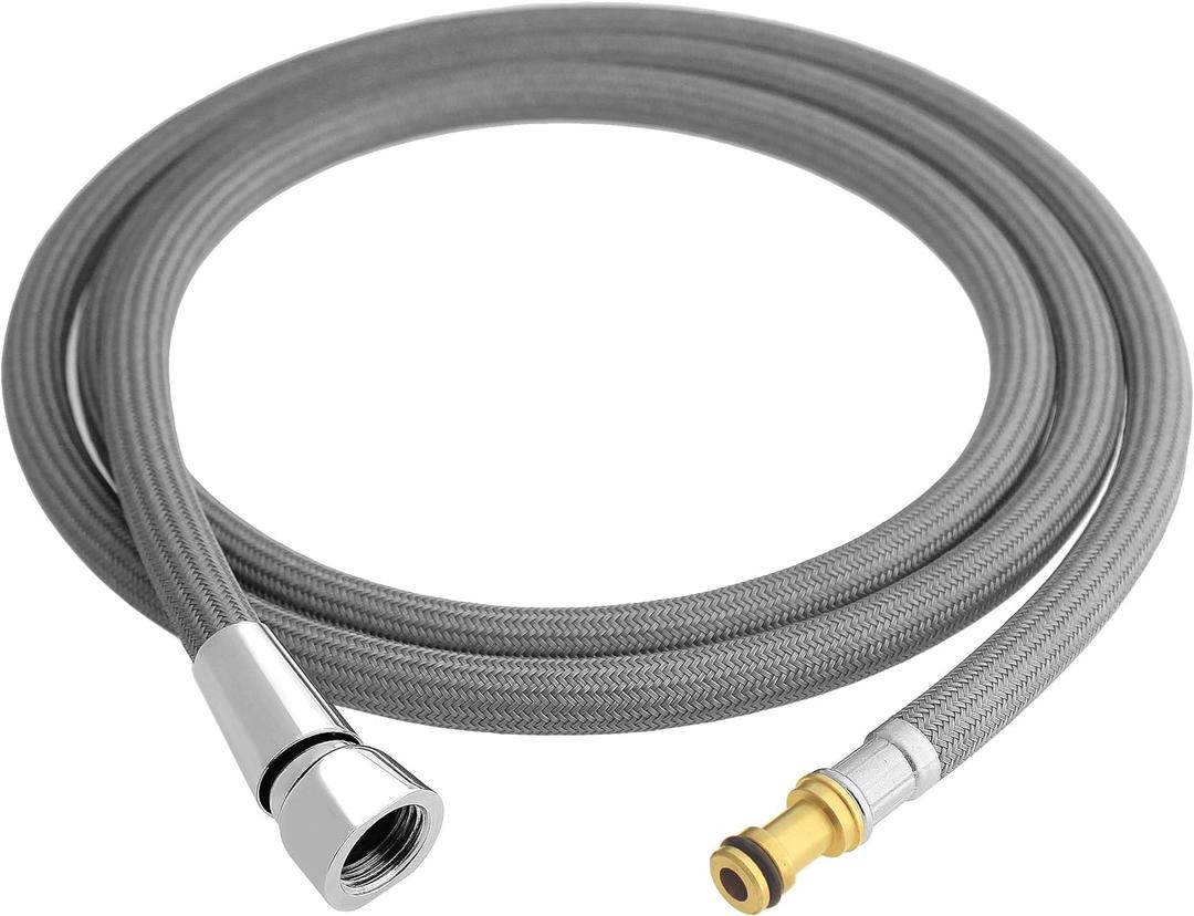150259 Pull Down Hose Kit For Moen Faucet Replacement Part 150259, Kitchen Faucet Replacement Part 187108, Fit Reflex Moen Pull Down Faucet, 68 Inch, Upgraded Ver.