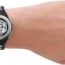 Skechers Tennyson Silicone Digital Watch for Women (Black)