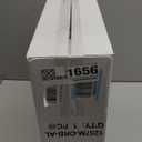 Designers Fountain 13 inch, Modern 2-Light Flush Mount Ceiling Light Fixture, Alabaster Glass Shade, for Bedroom, Hallway, Indoor Room Lighting, Durable Steel, Easy Install, Bronze, 1257M-ORB-AL