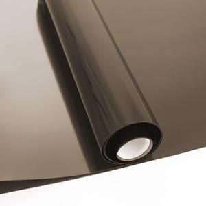 Window Privacy Film Window Tint, One Way Privacy Film Daytime Privacy See Out Not in Reflective Static Cling Sun Blocking Anti UV Reflective for Home and Office (Black Silver, 19.7 Inch6.5 Feet)