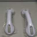 2Pc 16 Inch Grab Bars for Bathtubs and Showers Safety,No Drill Shower Grab Bar with Strong Suction Cups.Portable Bathtub Handle for Seniors