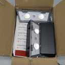 Solar Fence Lights Outdoor Waterproof LED - 3000/4000/6000K 3 Mode, IP65 Waterproof Fence Lights Solar Powered, Solar Wall Lights for Outside, Backyard/Step/Patio/Deck Fence/Stair Railings (12 pack)