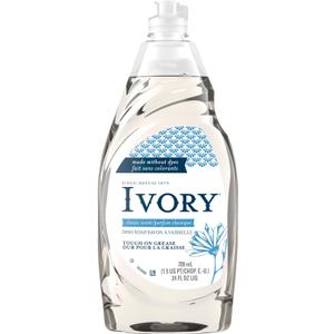 Cleaning Essentials includes Ivory Classic Dish Soap Dishwashing Liquid 709ml/24fl oz, Pack of 2, Value Packed