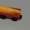 Toy Train Electric Train Set for Wooden Tracks, Christmas Motorized Train Toys for Toddlers, Battery Operated Train Includes Lights, Sounds, Smoke, Steam Train Compatible with Thomas, Brio